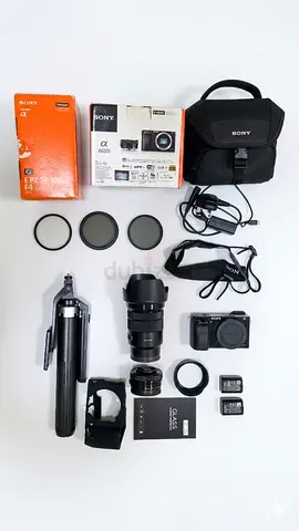 Sony A6000 + 2 lens + accessories