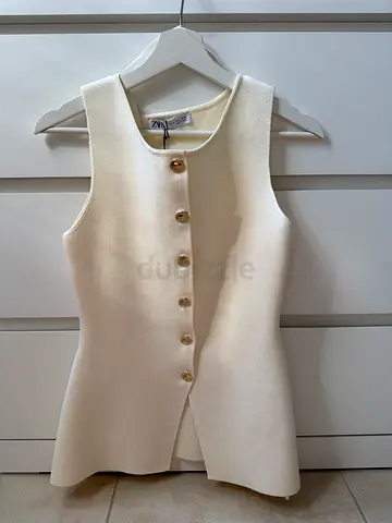 Zara Button Vest