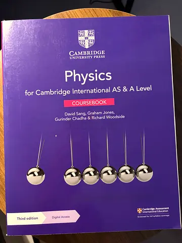 Cambridge Physics for AS  A Level (Third Edition) - Textbook
