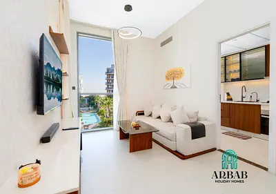 Summer Offer, Luxury 1BR | Pool View | Near Dubai Miracle & Butterfly Garden | Newly Furnished
