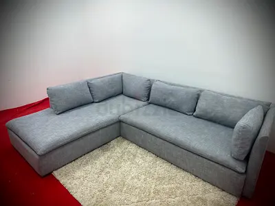 Like new condition pottery barn grey color sofa