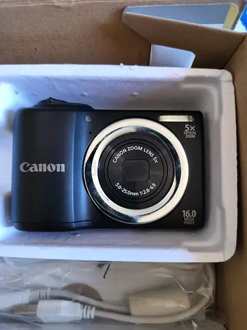 Canon Powershot A810 Digital Camera Black