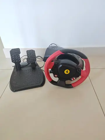 Ferrari-style Racing Wheel and Pedals Controller (Wired) for Xbox