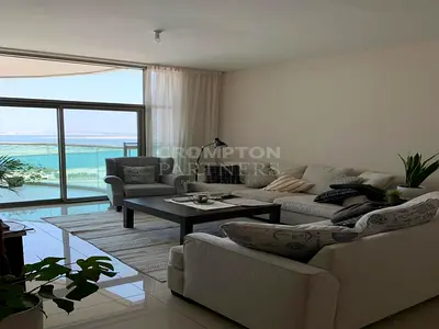 Rare Unit! Amazing Sea View| Huge 1BR + Maid Room