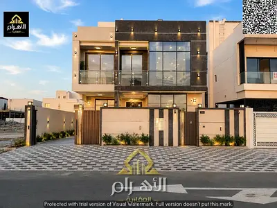 Lowest down payment | Own a luxury villa in Al Helio 2, Ajman | 6 master bedrooms G+2 | A great dea