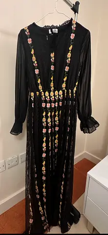 Black Floral Dress