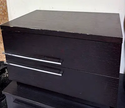 Bed Side Table Two Drawers