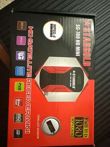 Stargold SG-780 HD Mini Satellite Receiver (HD 1080p) - Good Working Condition