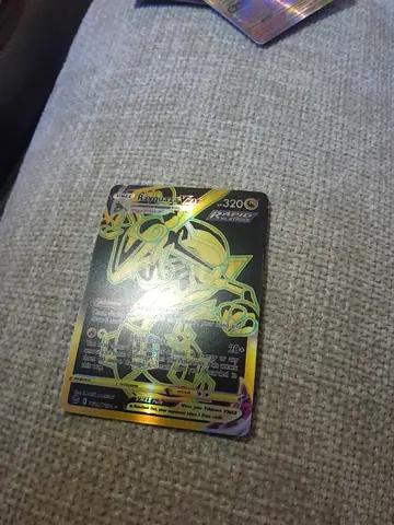 Rare Holographic Collectible Game Card — Gold Foil Reverse (Single Card)