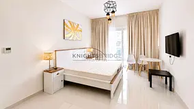 Furnished Studio | Balcony | Community View