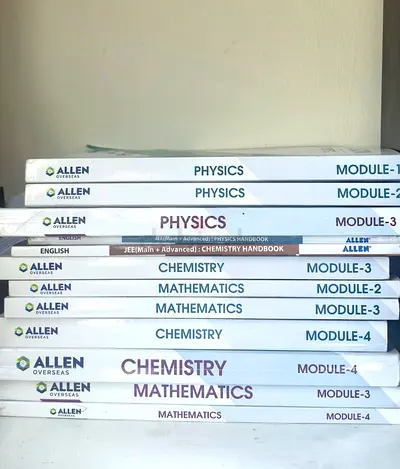 Allen JEE Guides — Physics, Chemistry, Mathematics (Set of Modules)- Grade 11 and 12
