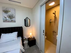 Cozy room with bathroom