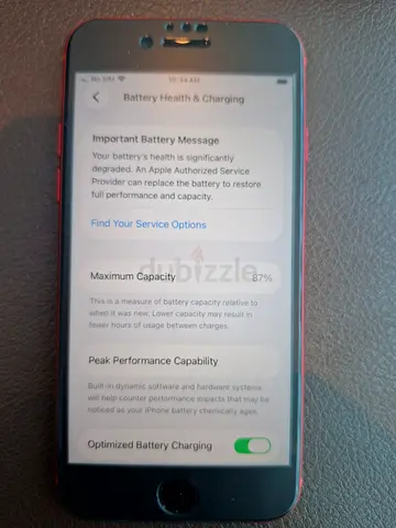 Iphone SE2 2020 Red 128GB 87%Battery