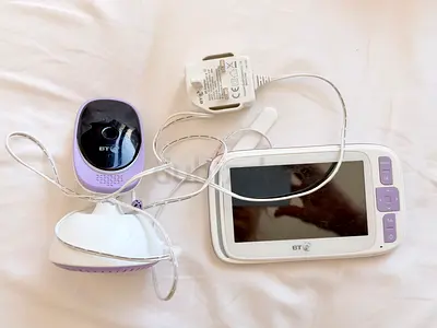 BT Baby Video Monitor with Camera and Parent Unit - Good Working Condition