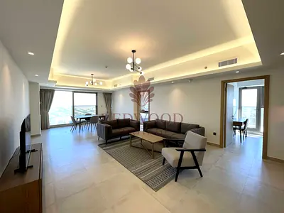 Luxury 2BR + Storage | Fully Furnished | Burj 2020 & Jumeirah Island view