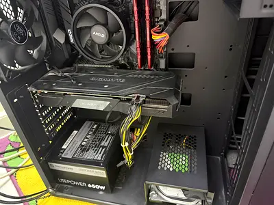 Gaming PC - Ryzen 5 3600, GTX 1660 Super 6GB V-RAM, 16GB RAM DDR4, 128GB SSD + 1TB HDD