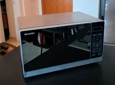 Sharp Silver Microwave Oven - Excellent
