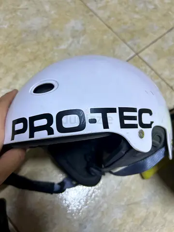 White Pro-Tec Skate/Sports Helmet - Used