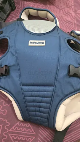 Babyhug Front Baby Carrier - Comfortable Blue Carrier (Good Condition)
