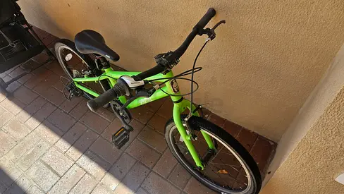 Green Kids Mountain Bike - Good Condition