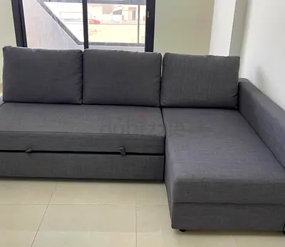Ikea L shape sofa store cum bed and you can