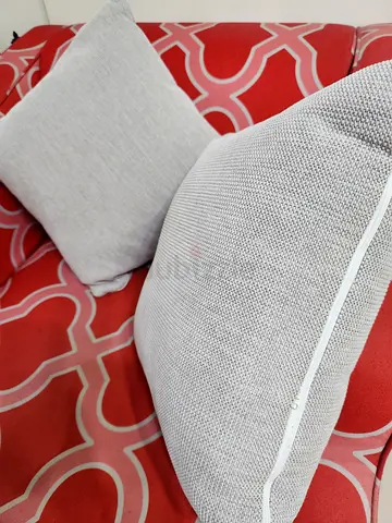 Cushion with covers. Set of 2