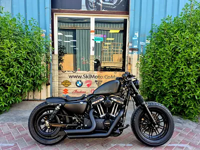 2021 HALREY SPORSTER 48 | CUSTOM BOBBER | BLACK EDITION |