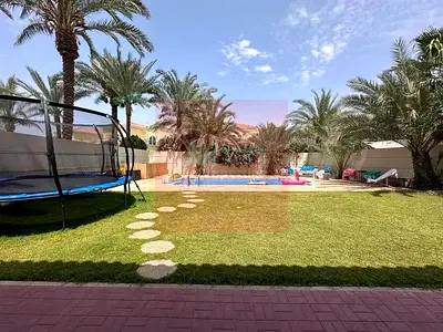 Unfurnished 4BR +Maid Villa with Private Pool | Pet Friendly | Huge Plot | Well Maintained Private Garden