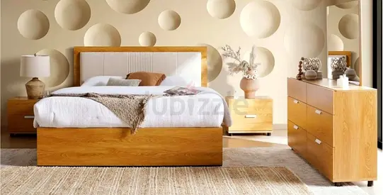 Oak Fascia King Bedroom Set