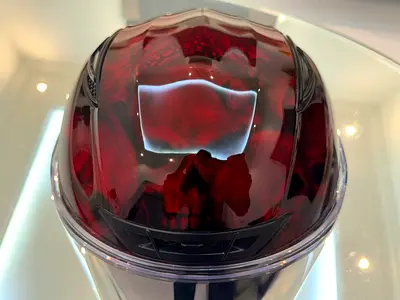 🔥 ORIGINAL DUCATI FULL FACE HELMET – CUSTOM HAND-PAINTED ARTWORK 🔥