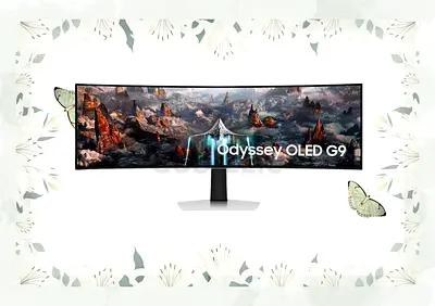 Samsung 49 inches G93SC Odyssey OLED G9 240Hz Curved Gaming Monitor
