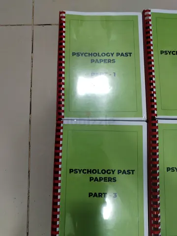 A level psychology past paper booklets