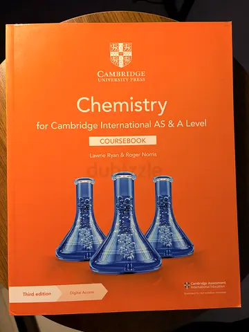 Cambridge Chemistry Coursebook for Cambridge International AS  A Level (Third Edition)
