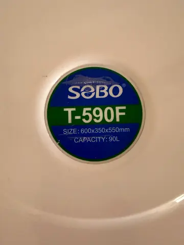 SEBO T-590 Aquarium (90L Tank) - Mint Condition
