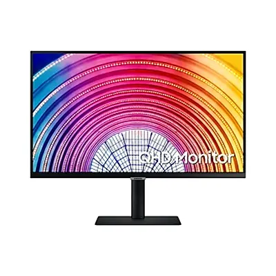 Samsung 27 QHD Monitor with IPS panel 27 LS27A600NWMXUE