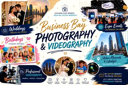 🌟 Professional Photography Videography Solutions | Business Bay, Dubai | Capture. Create. Impress ☺