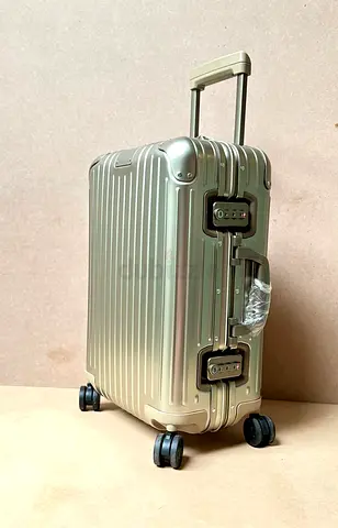 RIMOWA suitcase in titanium