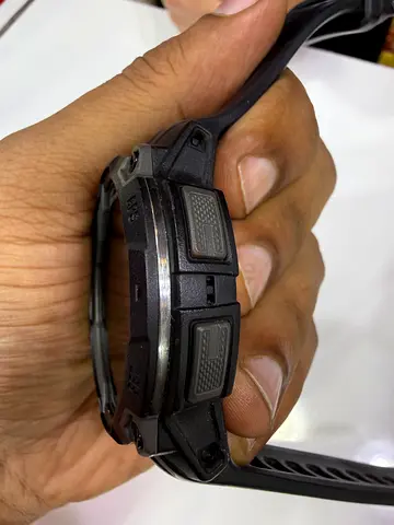 Used Mens Black Sport Watch - Good Working Condition