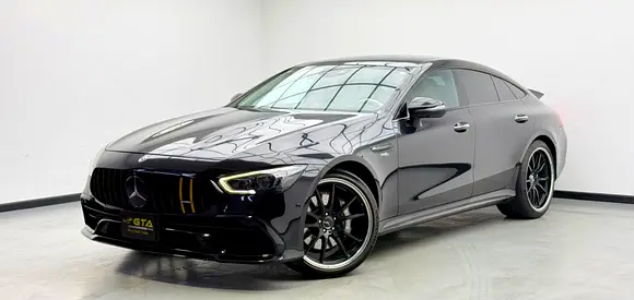 2021 Mercedes-AMG GT53 Black Edition, Warranty, Excellent Condition, Japan Specs