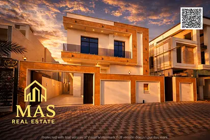 🏡 فيلا فاخرة بواجهة حجرية وتصميم عصري للبيع في الياسمين – عجمان | موقع استراتيجي وسعر مميز