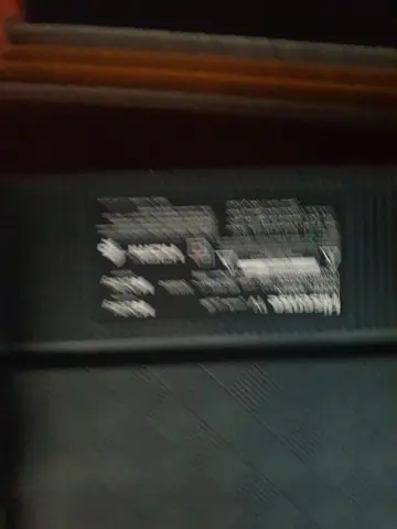 Used Laptop - Bottom Cover with Battery Compartment (For Parts)