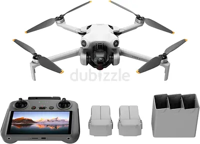 DJI Mini 4 Pro combo with RC 2 controller and 2 extra batteries - Excellent condition