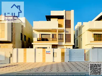 For Sale – Luxury Villa, Al Bahia, Ajman, including registration and ownership fees, spacious areas, next to Mohammed Bin Zayed Road*