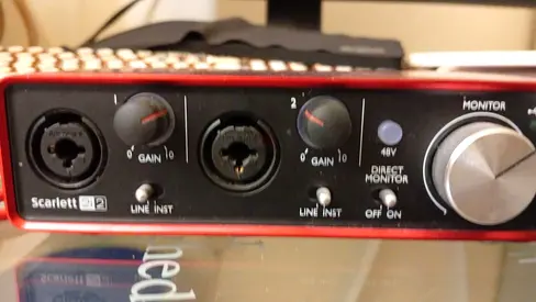 Focusrite Scarlett 2i2 2nd Gen, Negotiable price for serious buyers