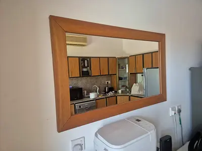 Pine mirror