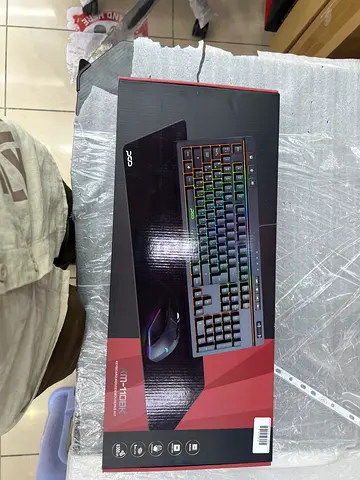 PCD KM-110BK Gaming Keyboard Mouse and Mousepad Kit