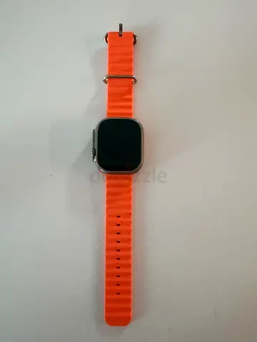 Apple Watch Ultra 1 with Orange Band