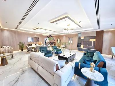 Palm View l High Floor l Brand New Upgrade and Furnished - 4 BR +M+Store