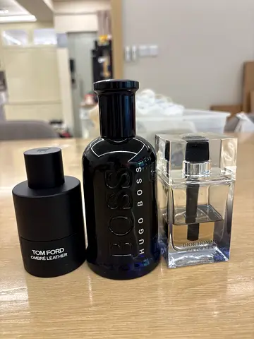 Never opened Tom Ford Ombré Leather, plus Dior and Boss colognes
