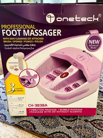 Onetec Professional Foot Massager CH-3838A - New in Box (Pink)